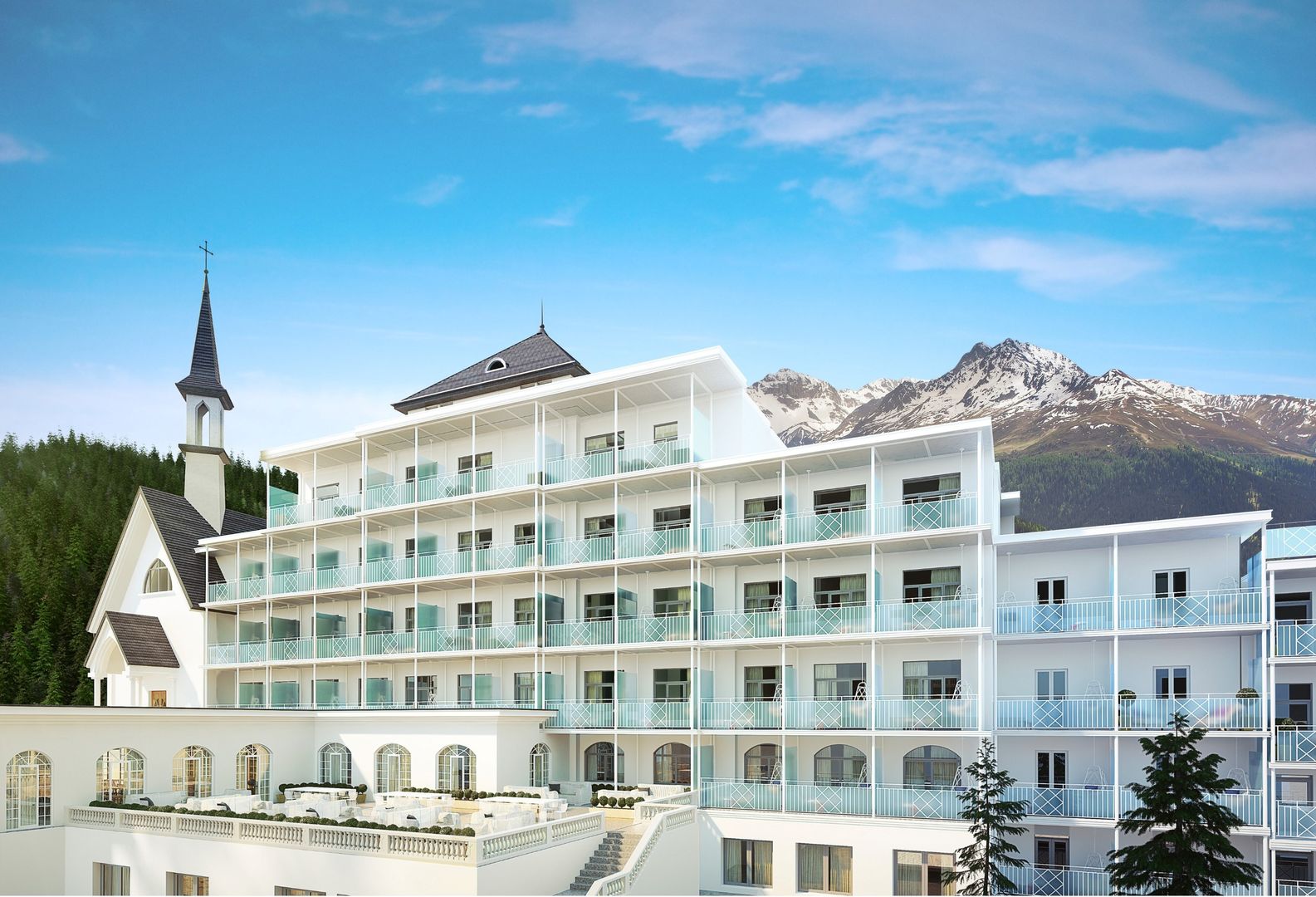 Luxury Hotel : Hard Rock Hotel Davos, Davos | J2Ski