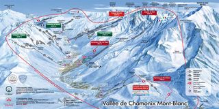 Pistkarta Mont Blanc Unlimited