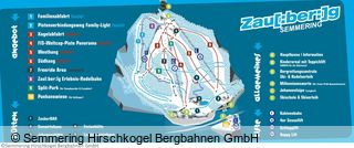 Plan des pistes Zauberberg