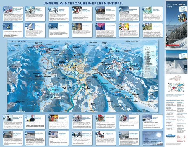 Harta pârtiilor schi fond Treffen