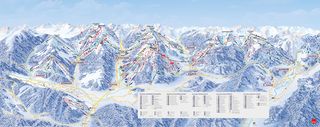 Plano de pistas Ski amadé