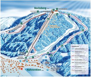 Plan des pistes Bocksberg