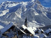 Skigebiet Puy-St.-Vincent, Frankreich