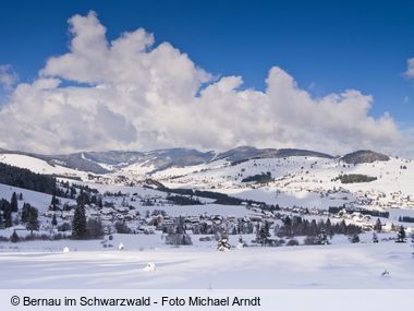 Skigebiet Bernau im Schwarzwald, Deutschland