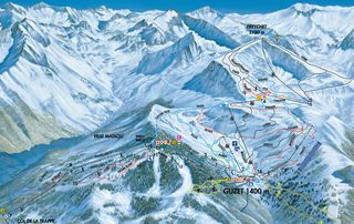 Piste Map Guzet