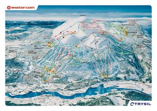 Pistenplan Trysil