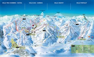 Plan des pistes Formigal