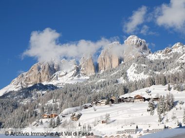 Skigebiet Moena, Italien