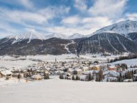 Skigebiet Zuoz (St. Moritz), Schweiz