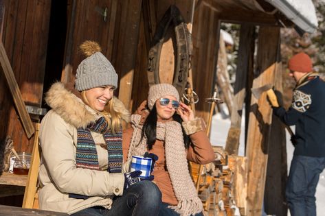 Ski holidays on a farm