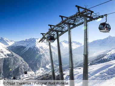 Skigebiet Sölden, Österreich