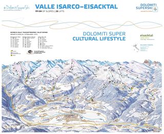 Piste Map Eisacktal