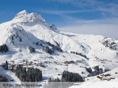 Aanbiedingen wintersport Warth-Schröcken inclusief skipas