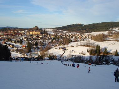 Aanbiedingen wintersport Kašperské Hory inclusief skipas