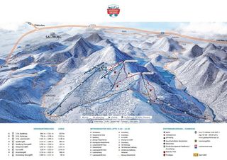 Pistenplan Gaissau-Hintersee