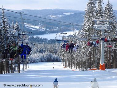 Skigebiet Frymburk, Tschechien