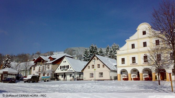 Hotel Posta in Černý Důl  (Tschechien)