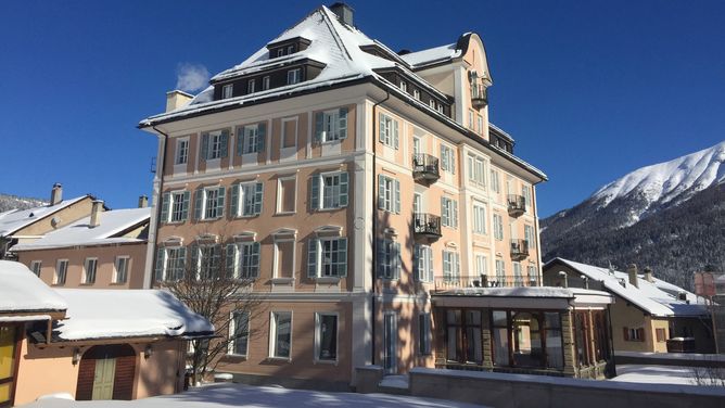 Hotel Engiadina in Zuoz (St. Moritz) (Schweiz)