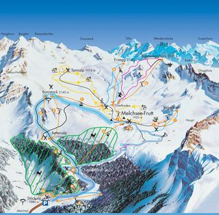 Plan des pistes Melchsee-Frutt