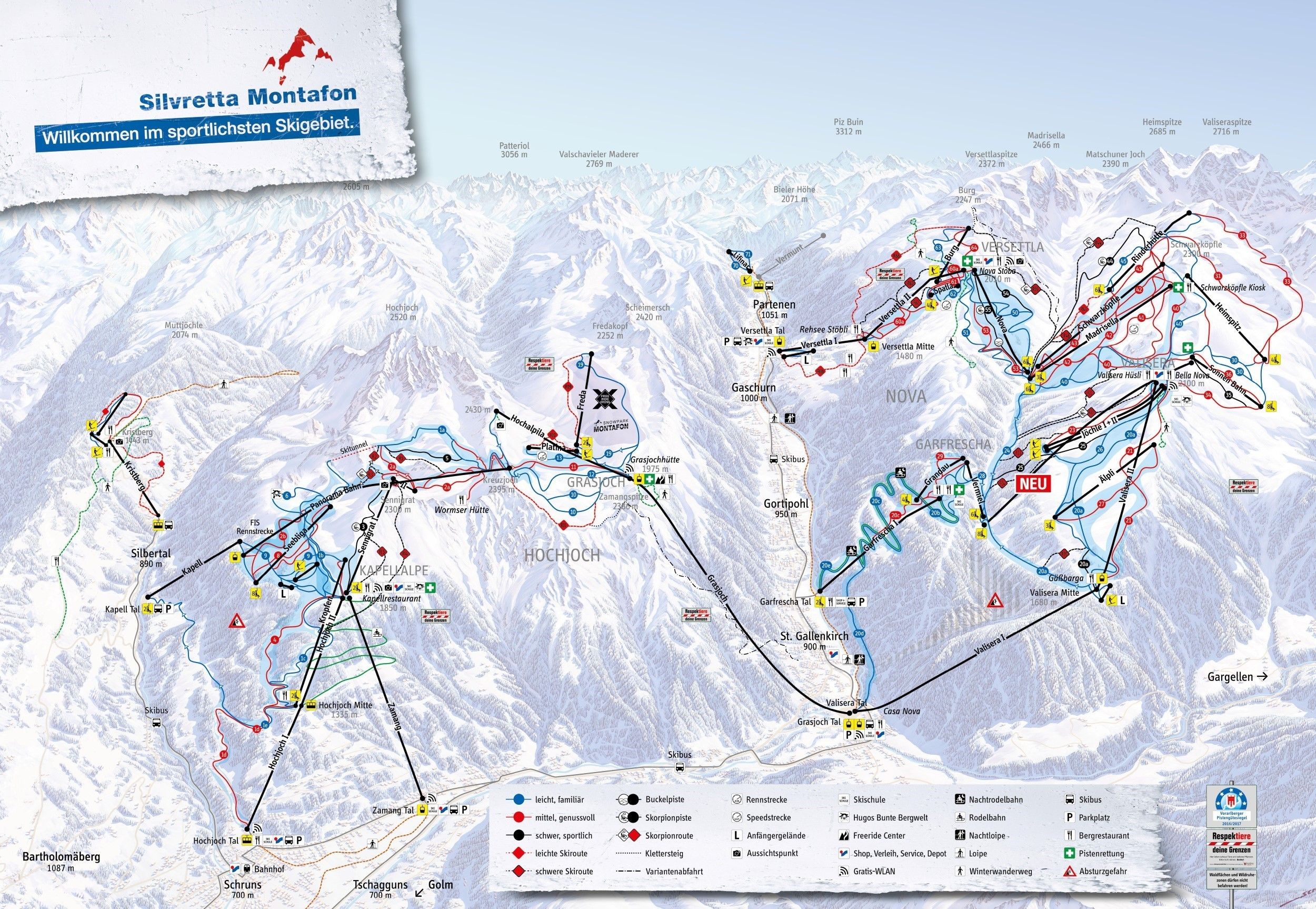 SKIURLAUB GASCHURN - WINTERURLAUB - SKIREISEN INKL. SKIPASS