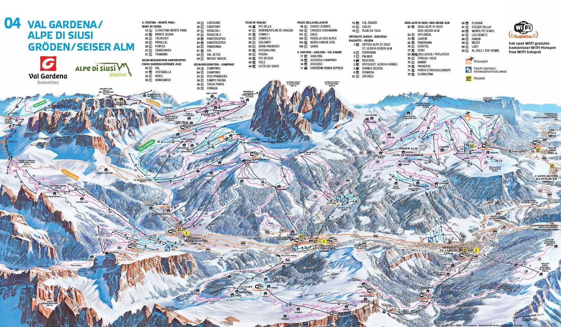 SKIURLAUB WOLKENSTEIN - WINTERURLAUB - SKIREISEN INKL. SKIPASS