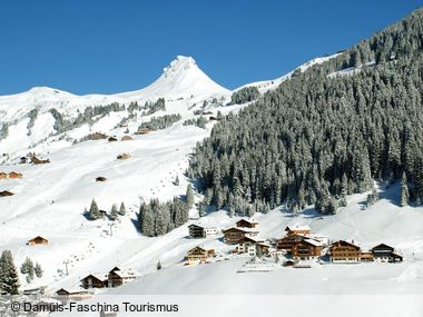 Skigebiet Damüls, Österreich