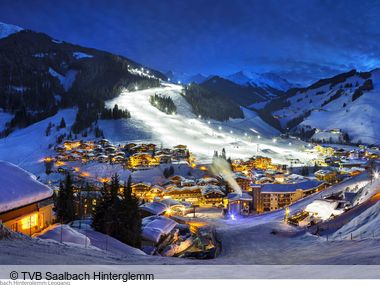 Skigebiet Hinterglemm, Österreich