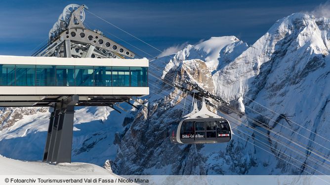 Snieg Campitello Pogoda Webcam Val Di Fassa Carezza Stoki Narciarskie Wyciag Narciarski