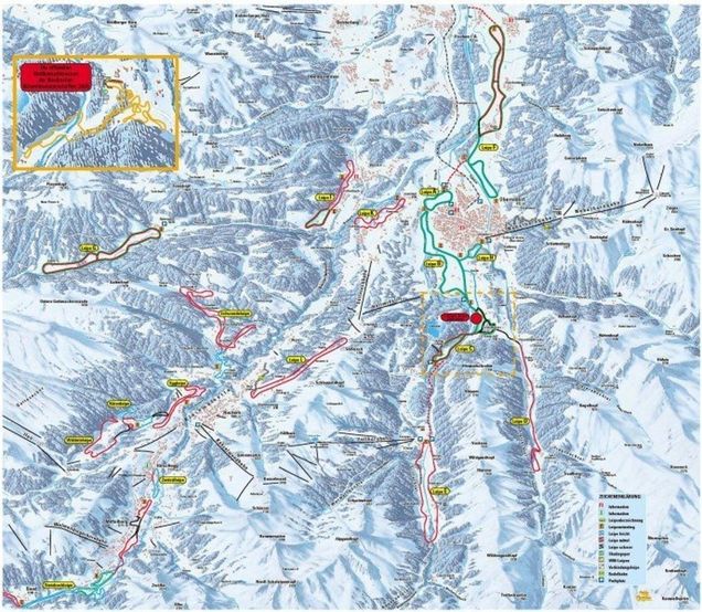 Cross-country map Oberstdorf