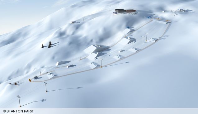 Snowparkplan Arlberg