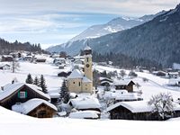 Skigebiet Dalaas am Arlberg, Österreich