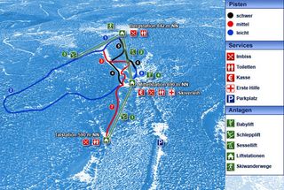 Plan des pistes Schwarzatal