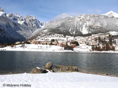 Skigebiet Molveno, Italien
