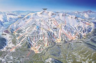 Piste Map Mammoth Mountain