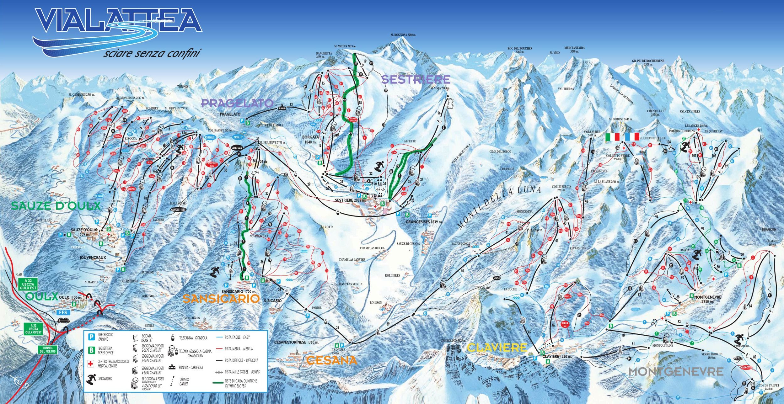 Domaine Skiable Sauze Doulx Voie Lactée Appréciation