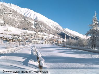 Skigebiet Samedan, Schweiz
