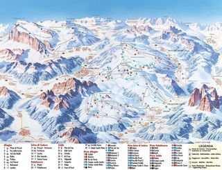 Piste Map Civetta