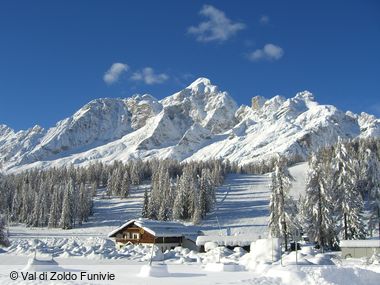 Skigebiet Alleghe, Italien