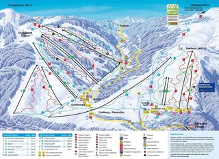 Pistekaart Feldberg – Seebuck/​Grafenmatt/​Fahl