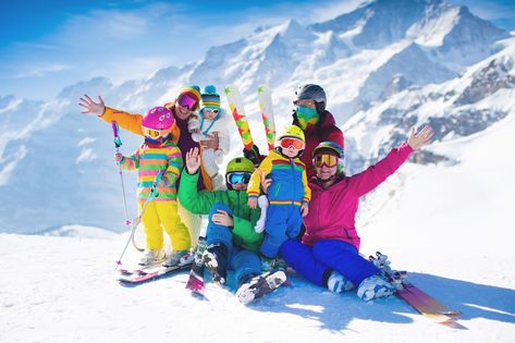 Stations de ski familiales - offres pas chers pour les familles