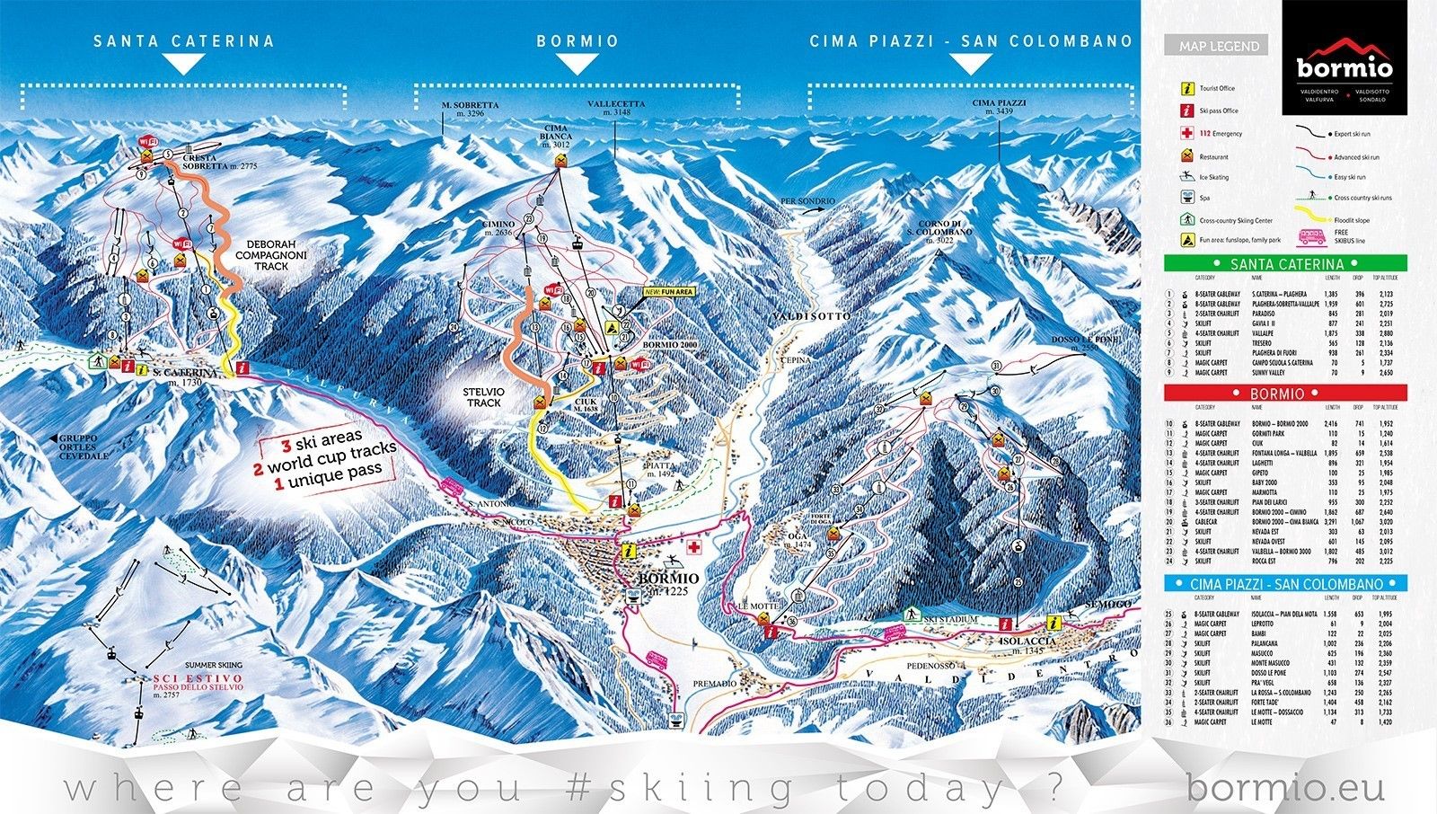 SKIURLAUB BORMIO - WINTERURLAUB - SKIREISEN INKL. SKIPASS