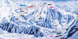 Plan nartostrad Ski-Board-Arena Werfenweng