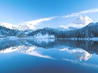 Skigebiet Misurina, Italien