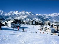 Skigebiet Sauze d'Oulx (Via Lattea), Italien