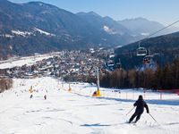 Skigebied Kranjska Gora, Slovenië