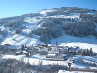 Skigebied Jochberg in Tirol, Oostenrijk