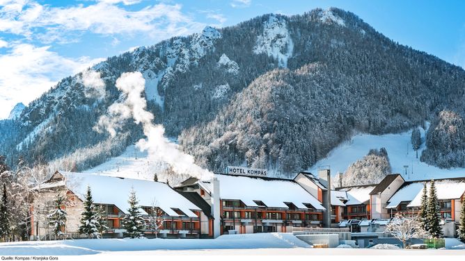 Hotel Kompas in Kranjska Gora (Slowenien)