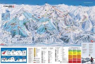 Plan des pistes Nendaz