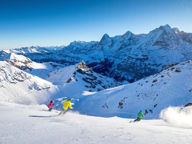 Skigebiet Mürren, Schweiz