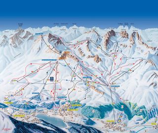 Piste Map Corviglia